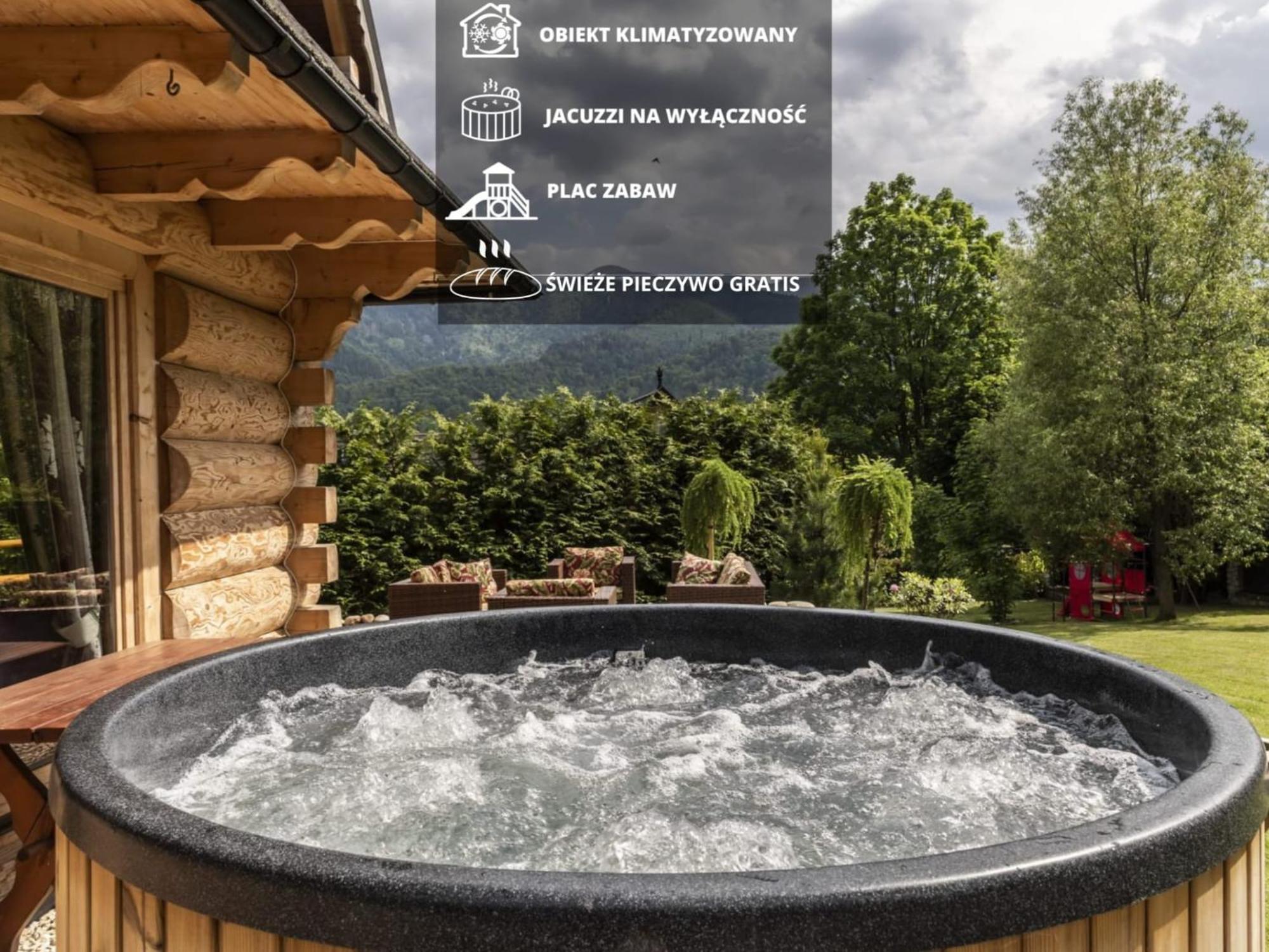 Dom Bajeczna Polana Jacuzzi Villa Kościelisko Eksteriør bilde